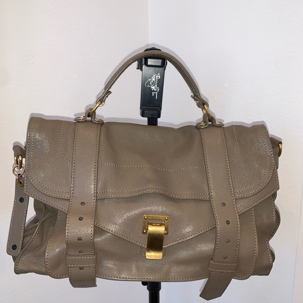 proenza schouler ps1 medium smoke w/ dust bag
